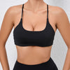 Louise Beauty naked Back Fitness Yoga Top