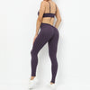 Samantha Wrinkled Hip One-piece Tight Breathable Yoga Sports Jumpsuit