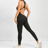 Maricel One-piece Zipper One-piece Yoga Body-Suit