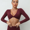 Krista New Naked Yoga Long-sleeved  Fitness Top