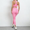 Felicia Leopard Print Yoga-Top