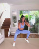 Load and play video in Gallery viewer, Bianca New Contrast Color Stitching Fitness Yoga-Pant